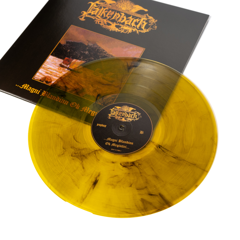 Falkenbach - ...magni blandinn ok megintíri... Vinyl Gatefold LP  |  Yellow/Black Marble