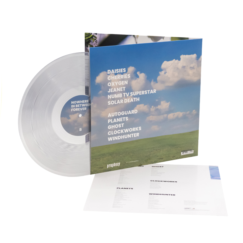 Lantlos - Nowhere In Between Forever Vinyl Gatefold LP  |  Crystal Clear