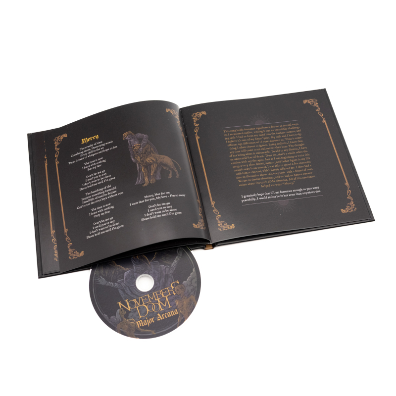 Novembers Doom - Major Arcana Artbook CD 