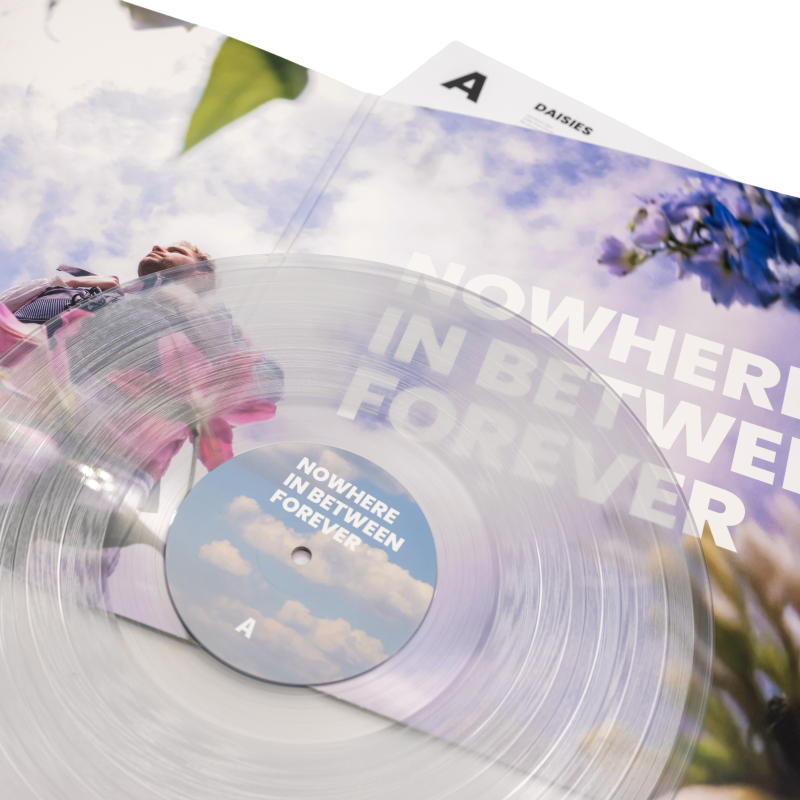 Lantlos - Nowhere In Between Forever Vinyl Gatefold LP  |  Crystal Clear