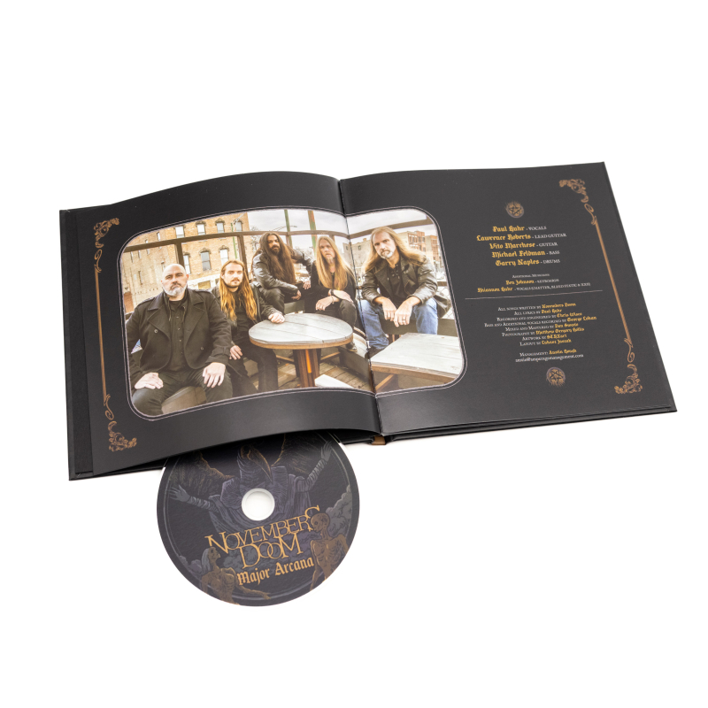 Novembers Doom - Major Arcana Artbook CD 