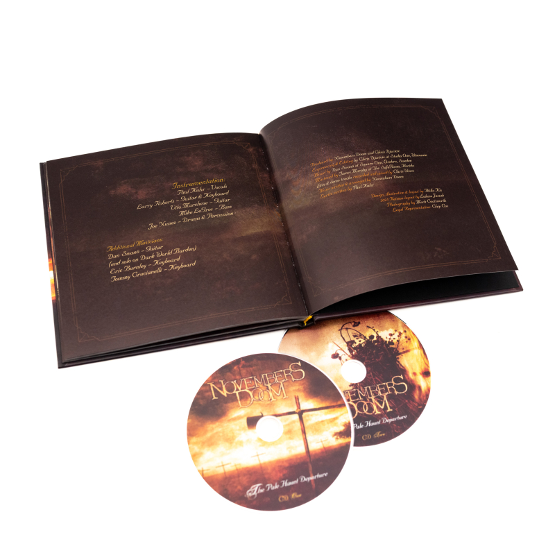 Novembers Doom - The Pale Haunt Departure Artbook 2-CD 