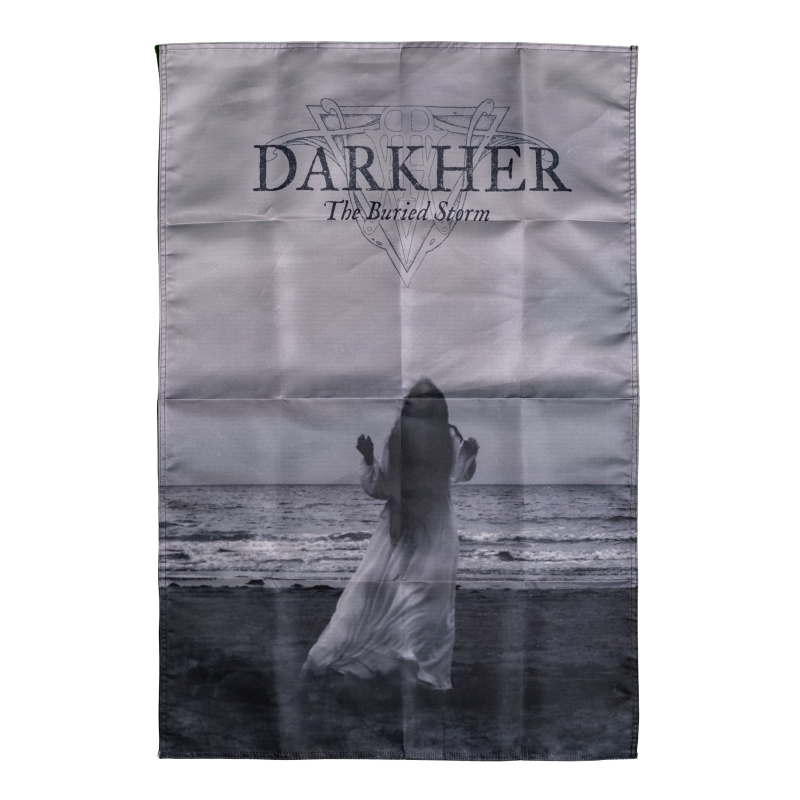 Darkher - The Buried Storm Poster flag