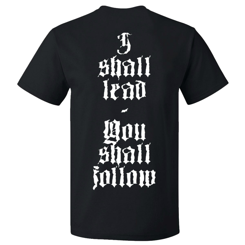 Silencer - I Shall Lead T-Shirt  |  S  |  black