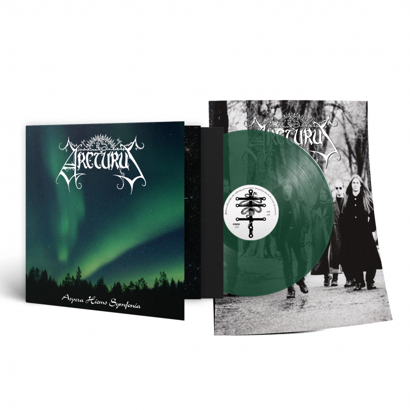 Arcturus - Aspera Hiems Symfonia Vinyl Gatefold LP  |  Green Transparent