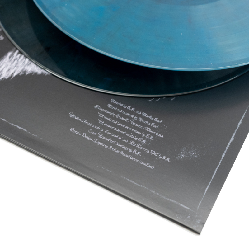 Cavernous Gate - Voices From A Fathomless Realm Vinyl 2-LP Gatefold  |  Crystal Clear/Red/Blue Marble
