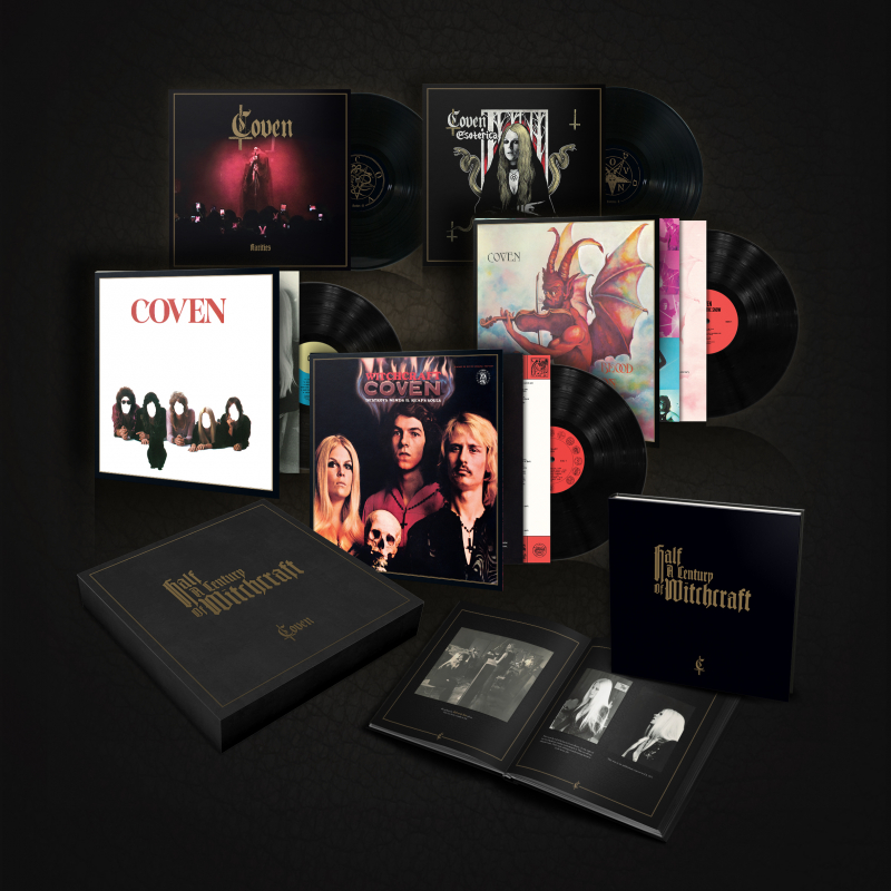 Coven - Half A Century Of Witchcraft Vinyl Box  |  Black
