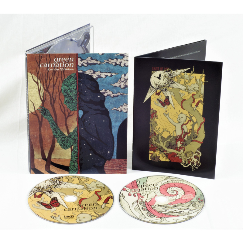 Green Carnation - Last Day Of Darkness DVD+CD Digipak 