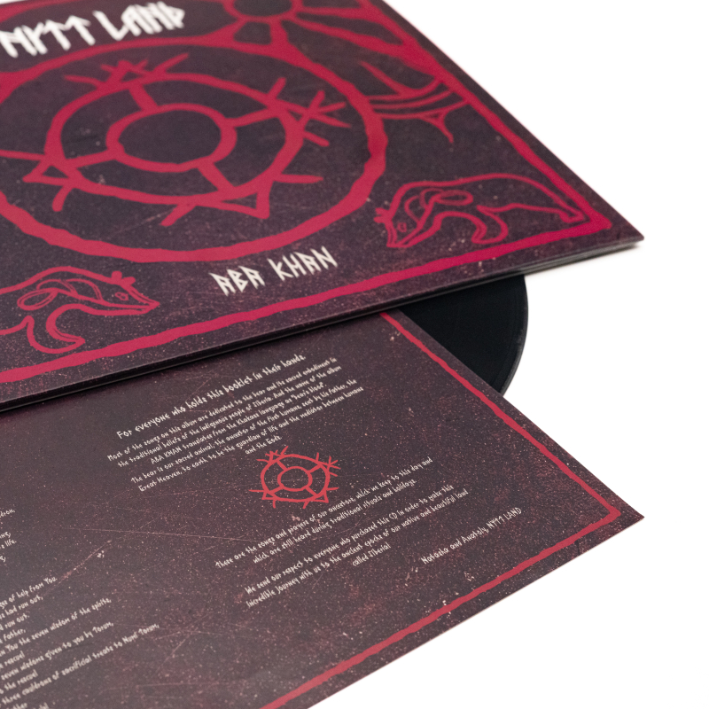 Nytt Land - Aba Khan Vinyl LP  |  Black