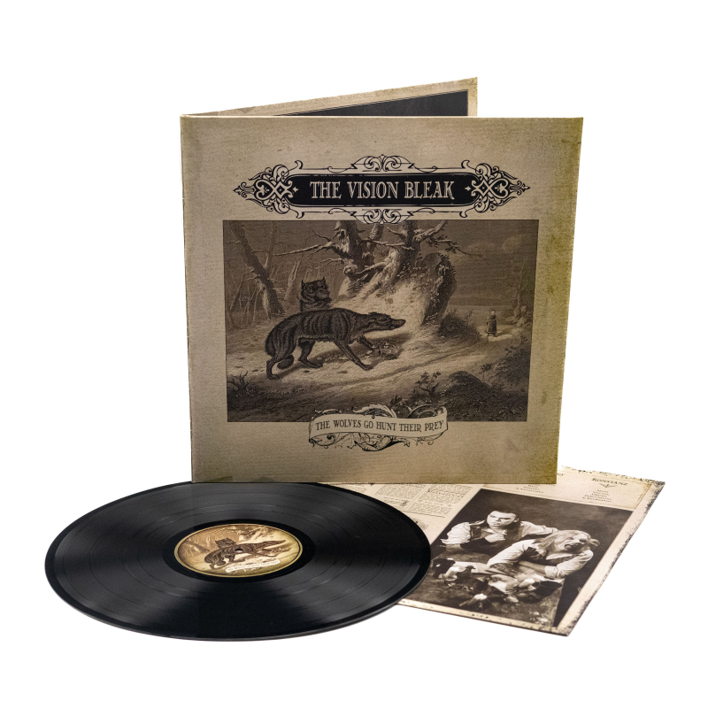 The Vision Bleak - The Wolves Go Hunt Their Prey Vinyl Gatefold LP  |  Black