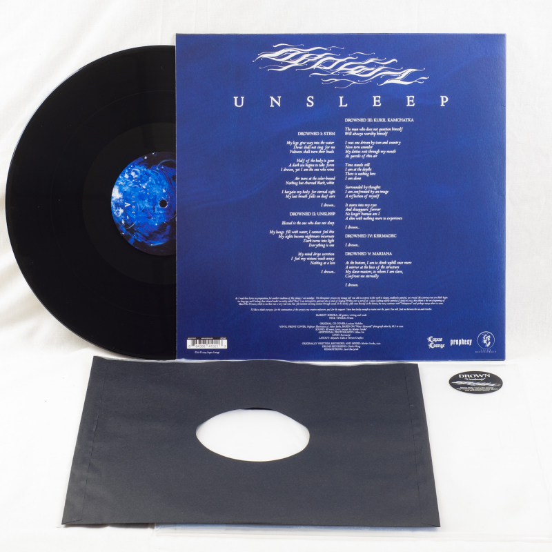 Drown - Unsleep Vinyl LP  |  Black