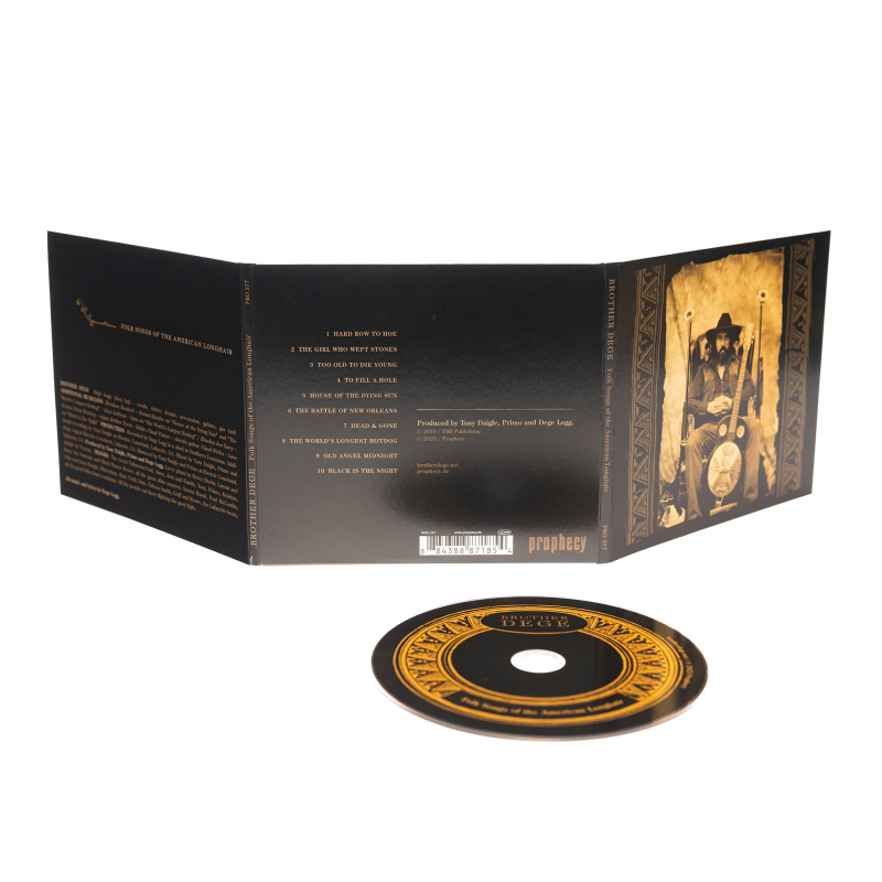 Brother Dege - Folk Songs Of The American Longhair CD Digisleeve 