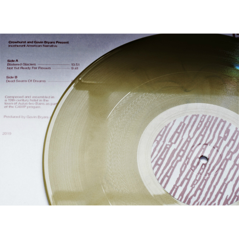 Crowhurst - Crowhurst and Gavin Bryars present Incoherent American Narrative Vinyl Gatefold LP  |  Gold