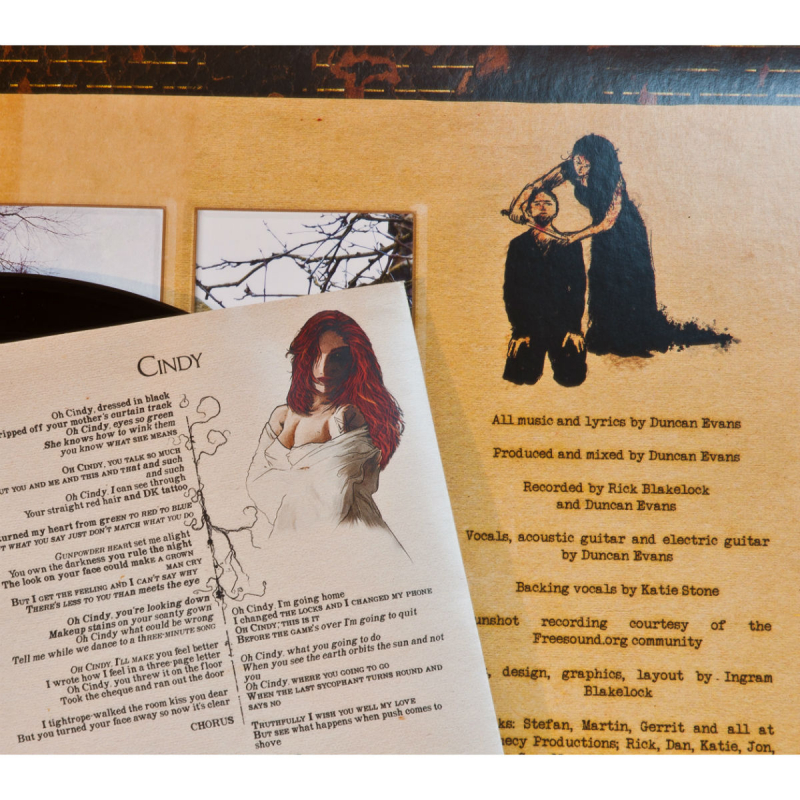 Duncan Evans - Lodestone Vinyl Gatefold LP  |  black