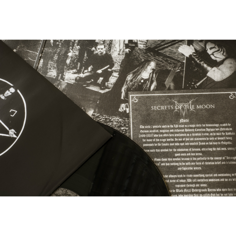 Secrets Of The Moon - Stronghold Of The Inviolables / Thelema Rising Vinyl Gatefold LP  |  black