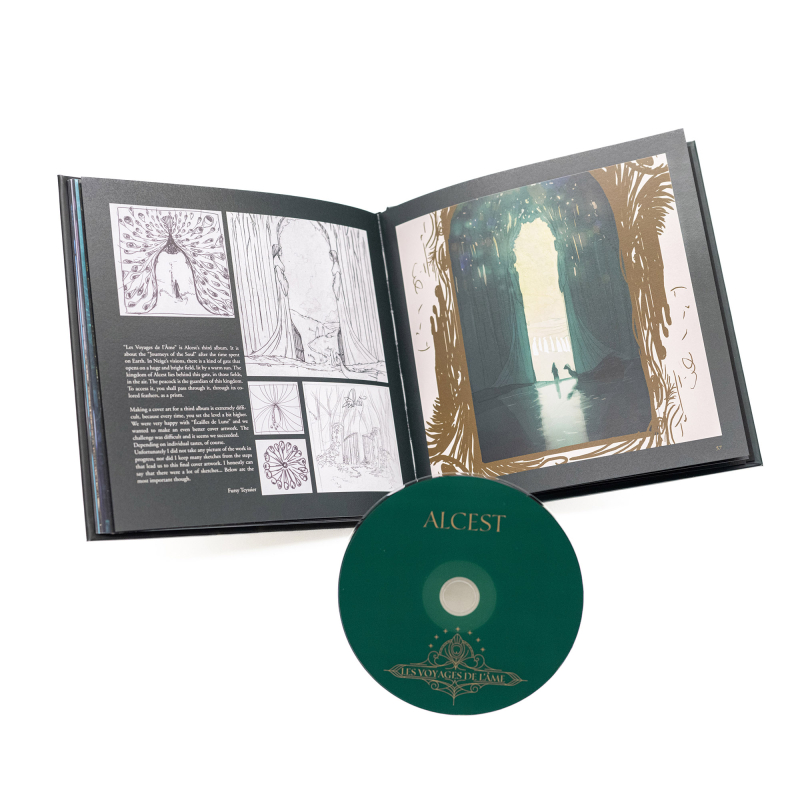 Alcest - Les Voyages De L'Âme Artbook CD 