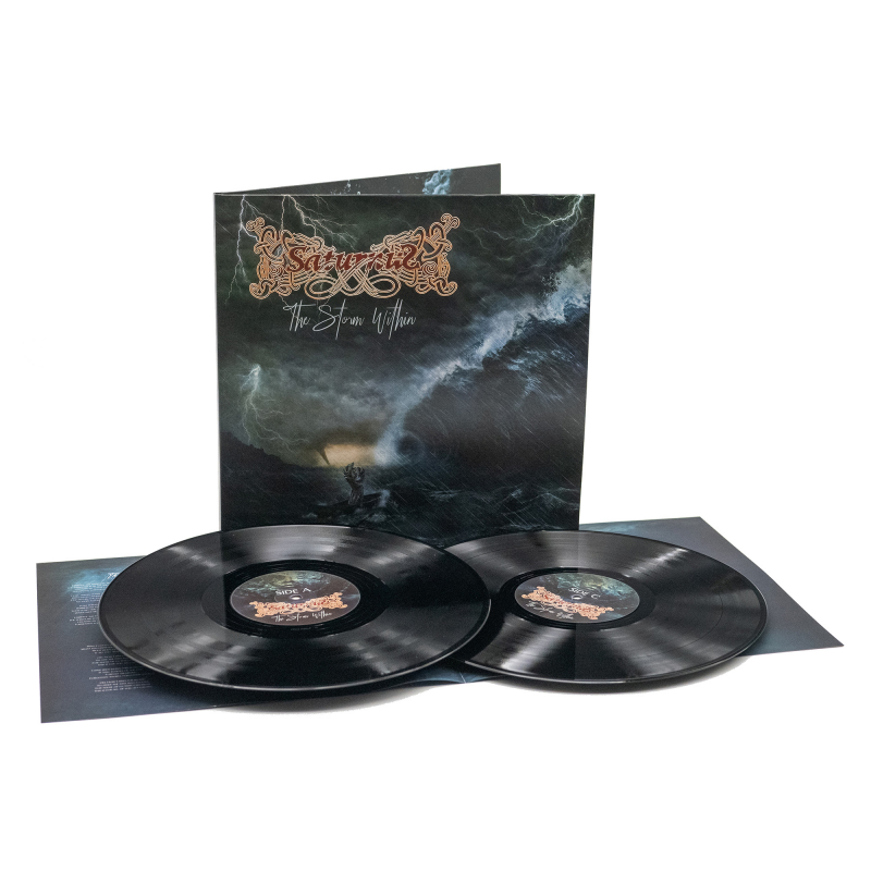 Saturnus - The Storm Within Vinyl 2-LP Gatefold  |  Black