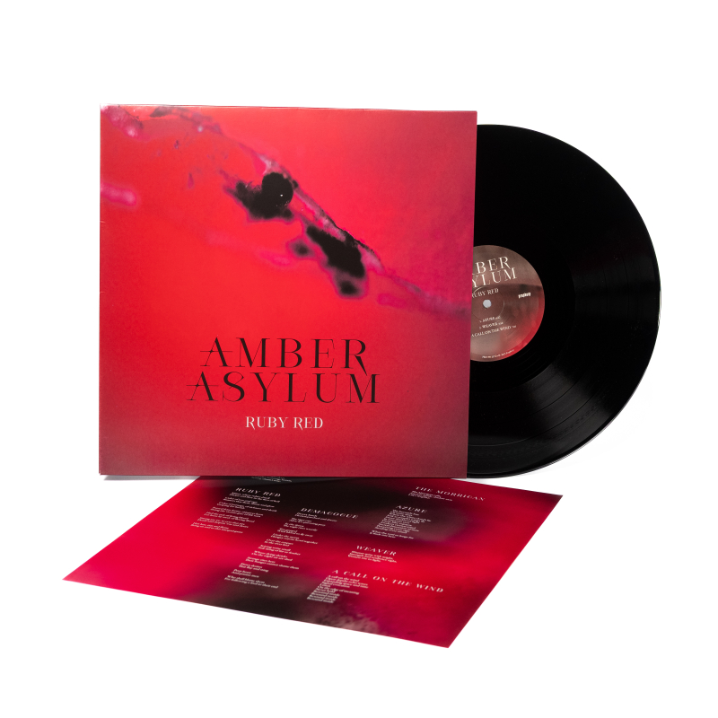 Amber Asylum - Ruby Red Vinyl LP  |  Black