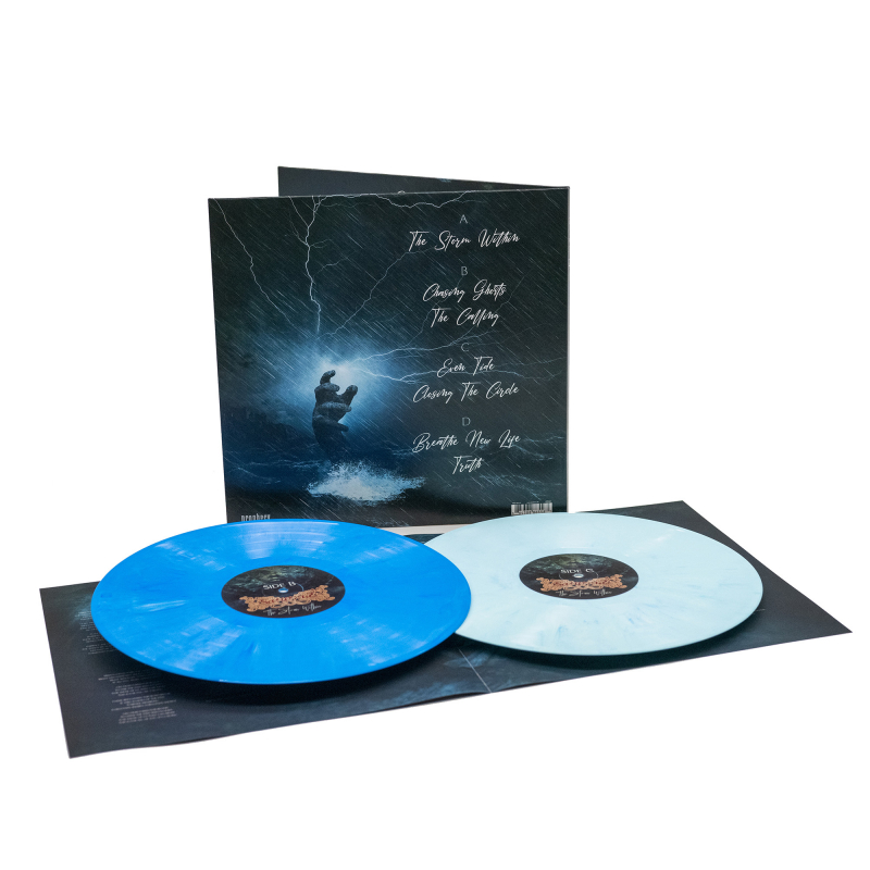 Saturnus - The Storm Within Vinyl 2-LP Gatefold  |  White/Blue Marble