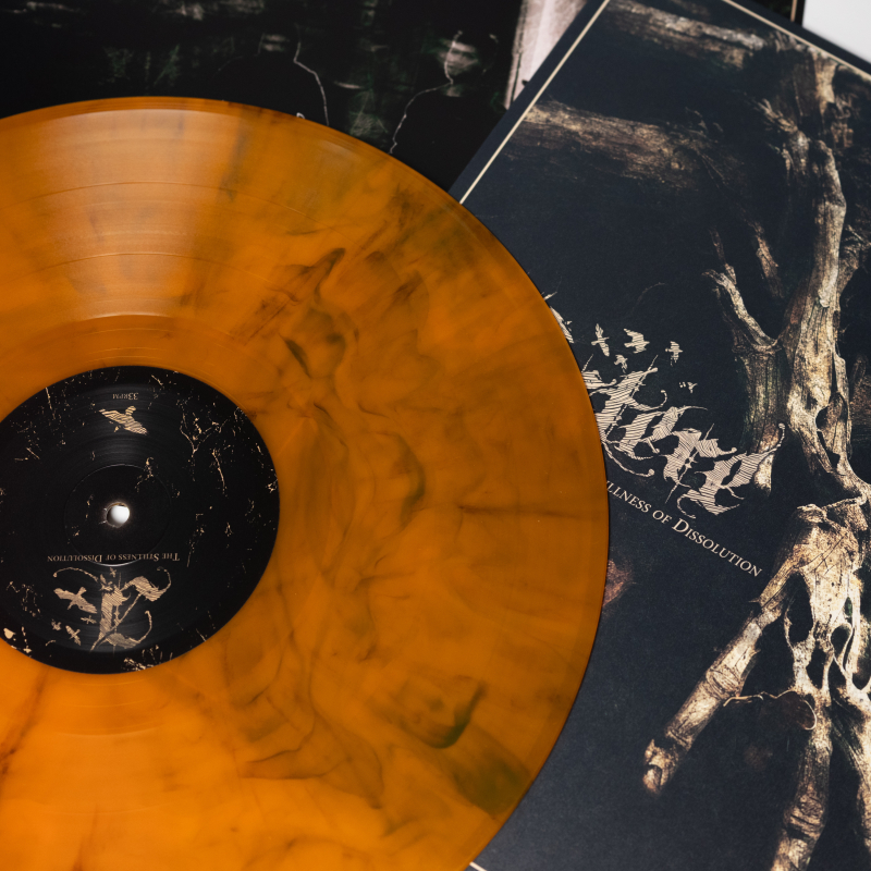 Austere - The Stillness Of Dissolution Vinyl LP  |  Orange/Black Marble