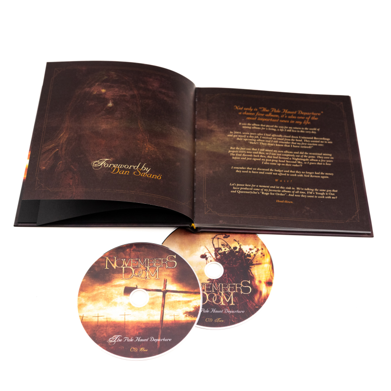 Novembers Doom - The Pale Haunt Departure Artbook 2-CD 