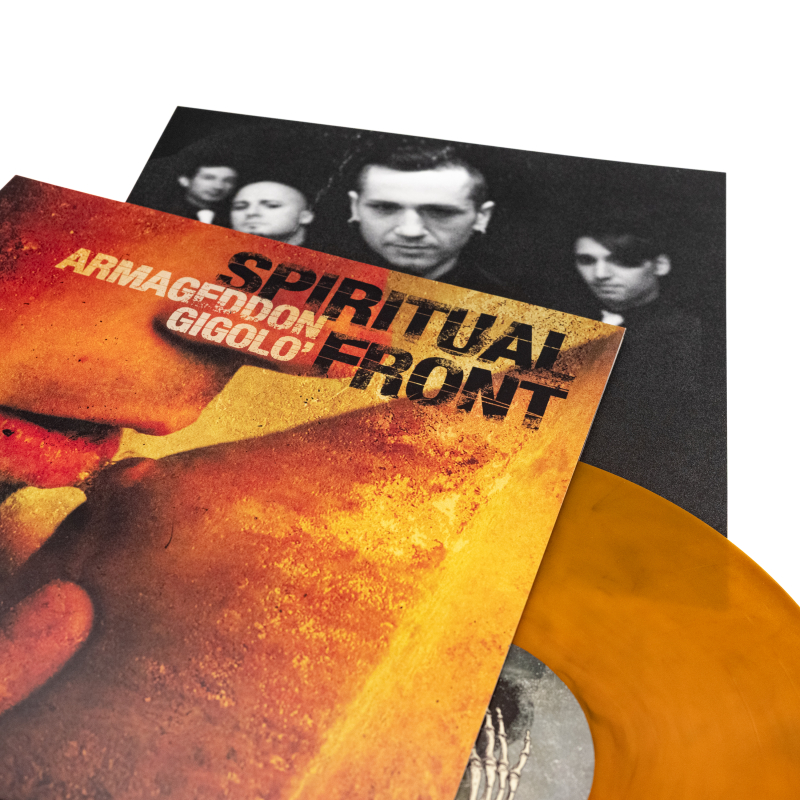 Spiritual Front - Armageddon Gigolo Vinyl Gatefold LP  |  Orange/Black Marble