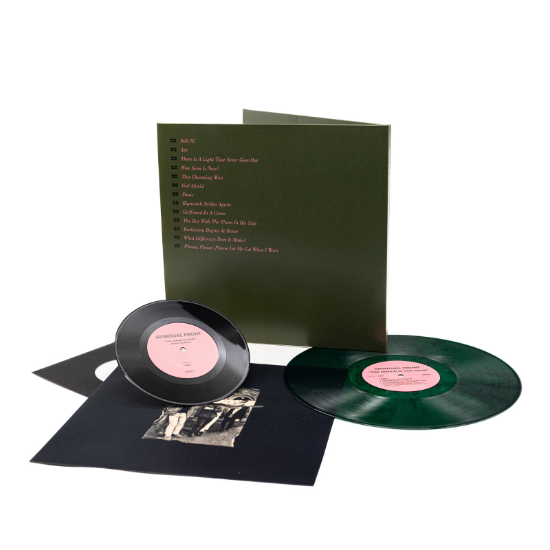 Spiritual Front - The Queen Is Not Dead Vinyl Gatefold LP + 7"  |  Green/Black Marble