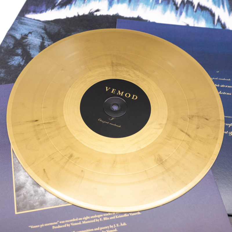 Vemod - Venter På Stormene Vinyl LP  |  Gold/Black Marble